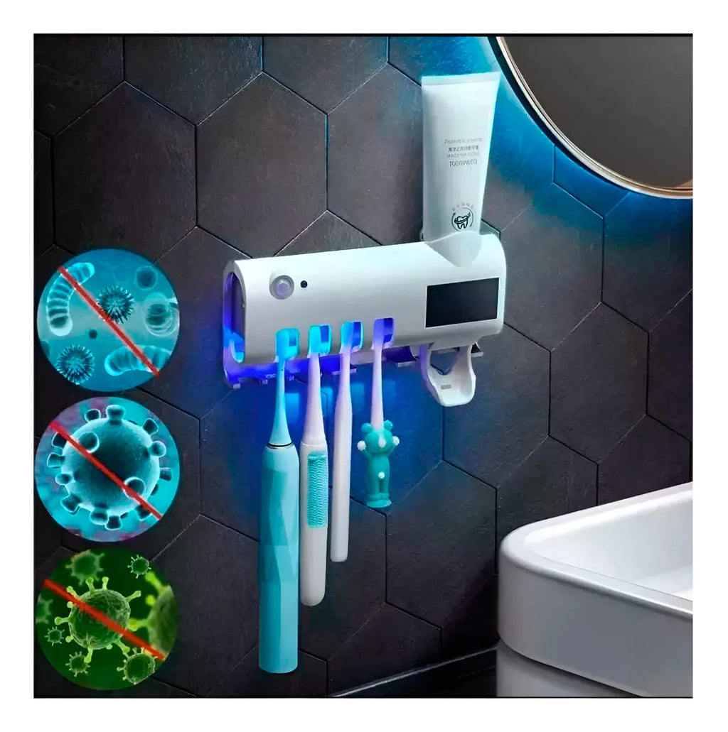 Soporte Pasta Dental De Pared UV USB