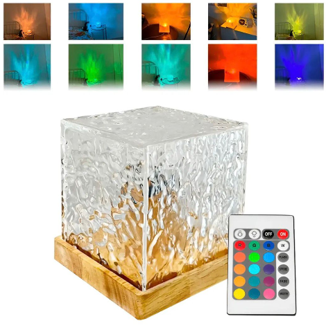 Lámpara Velador Luz Cálida Decorativa