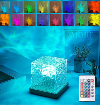 Lámpara Velador Luz Cálida Decorativa